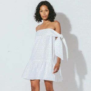 NWT Cleobella Cara Off-the-Shoulder Mini Dress